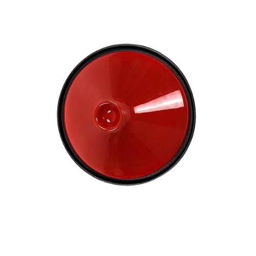Tajine de hierro fundido esmaltado en rojo Olla con tapa